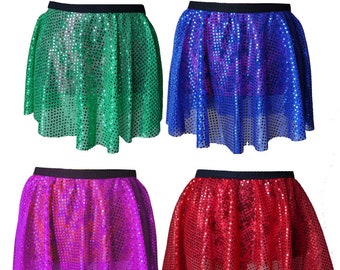 Solid Sparkle Running Skirt -- Create Your Own!