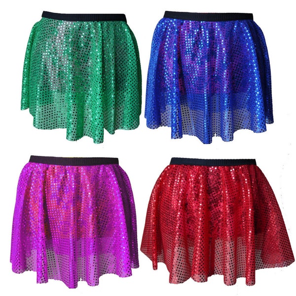 Solid Sparkle Running Skirt -- Create Your Own!