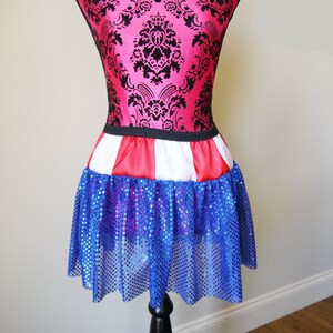 Captain America Running Costume, Avengers Costume, Captain America Shirt, Super Hero Costume, Avengers Tank, Avengers Costume Skirt