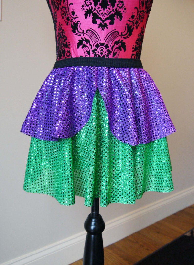 Ariel Running Skirt Sparkle Running Skirt 5K Skirt Race Etsy