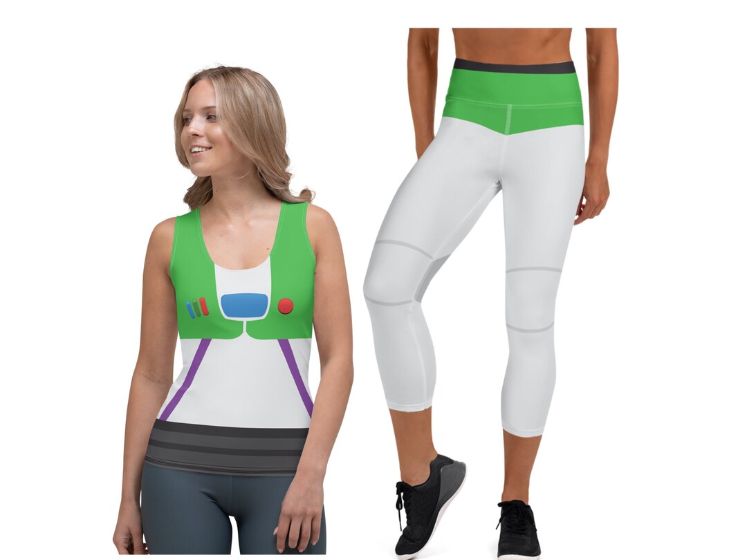 Buzz Lightyear Running Costume, Buzz Toy Story Leggings, Toy Story