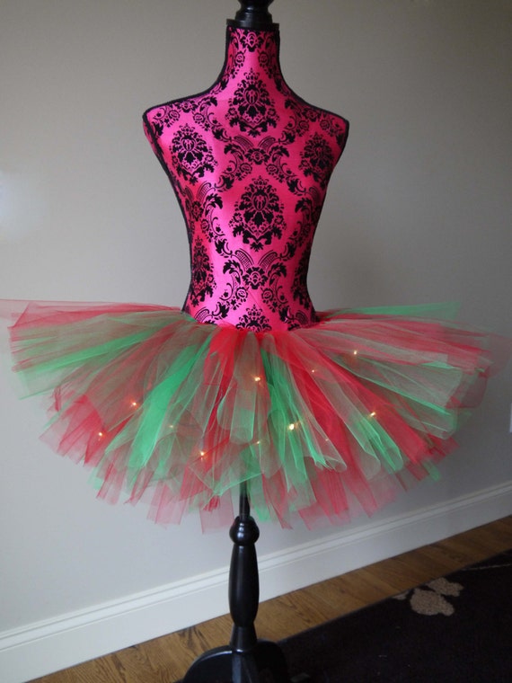 Christmas Tutu, Running Tutu, Christmas Light Tutu, Green and Red Tutu, Race Tutu, Ugly Christmas Sweater 5K, Holiday Run - Etsy Christmas Tutu, Running Tutu, Christmas Light Tutu, Green and Red Tutu, Race Tutu, Ugly Christmas Sweater 5K, Holiday Run - Etsy