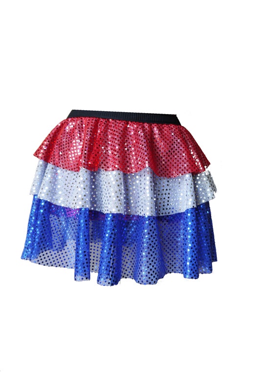 Blue Tutu Tutu Skirts Target Sew Sparkle Skirts Women's Sequin