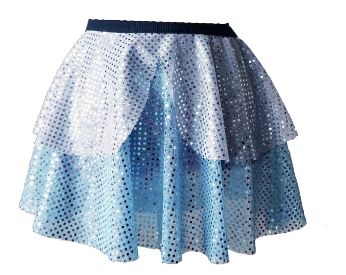 PREORDER - Butterfly Running Skirt for Women – Pink Satin Race Day Skirt with 3D Butterfly Overlay main image 1
