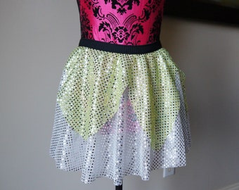 Tiana Running Skirt, Princess and the Frog Running Skirt, Sparkle Running Skirt, 5K Skirt, Race Skirt, Princess Skirt