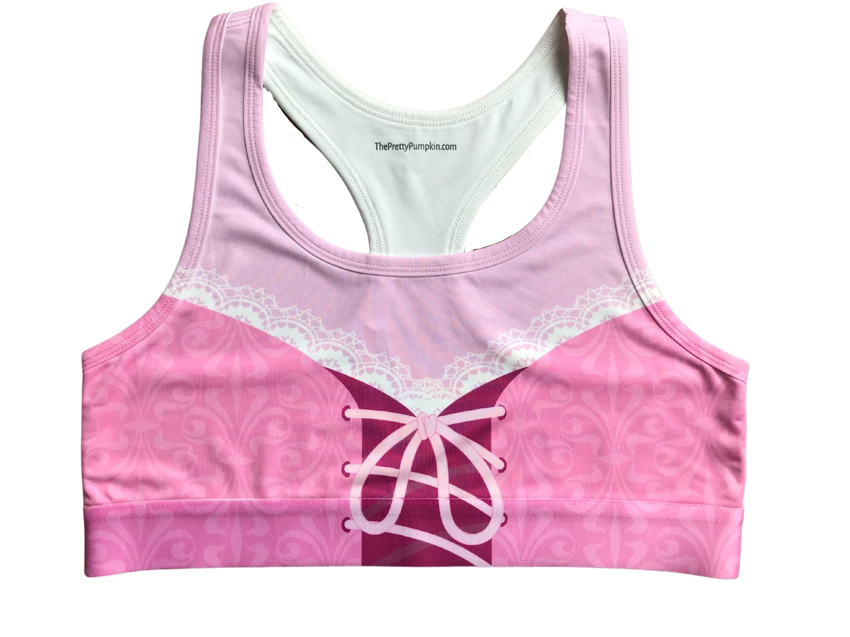 Tangled Rapunzel Running Sports Bra Rapunzel Sports Bra Etsy