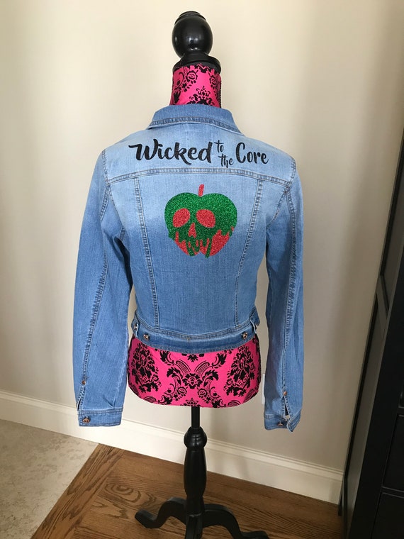 Poison Apple Denim Jacket for Women 