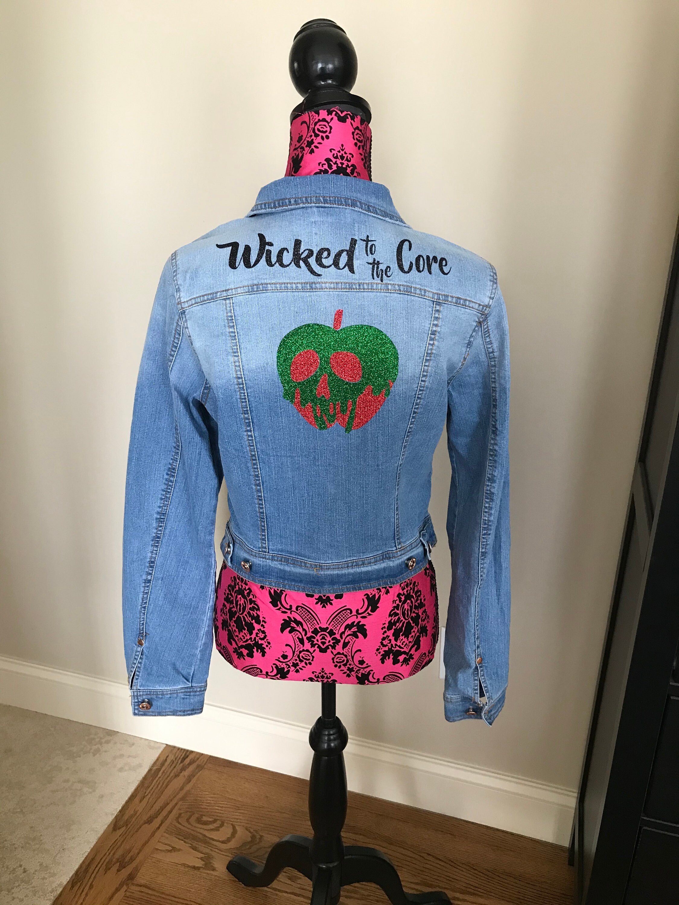 Poison Apple Denim Jacket for Women 