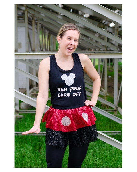 mickey running shirt