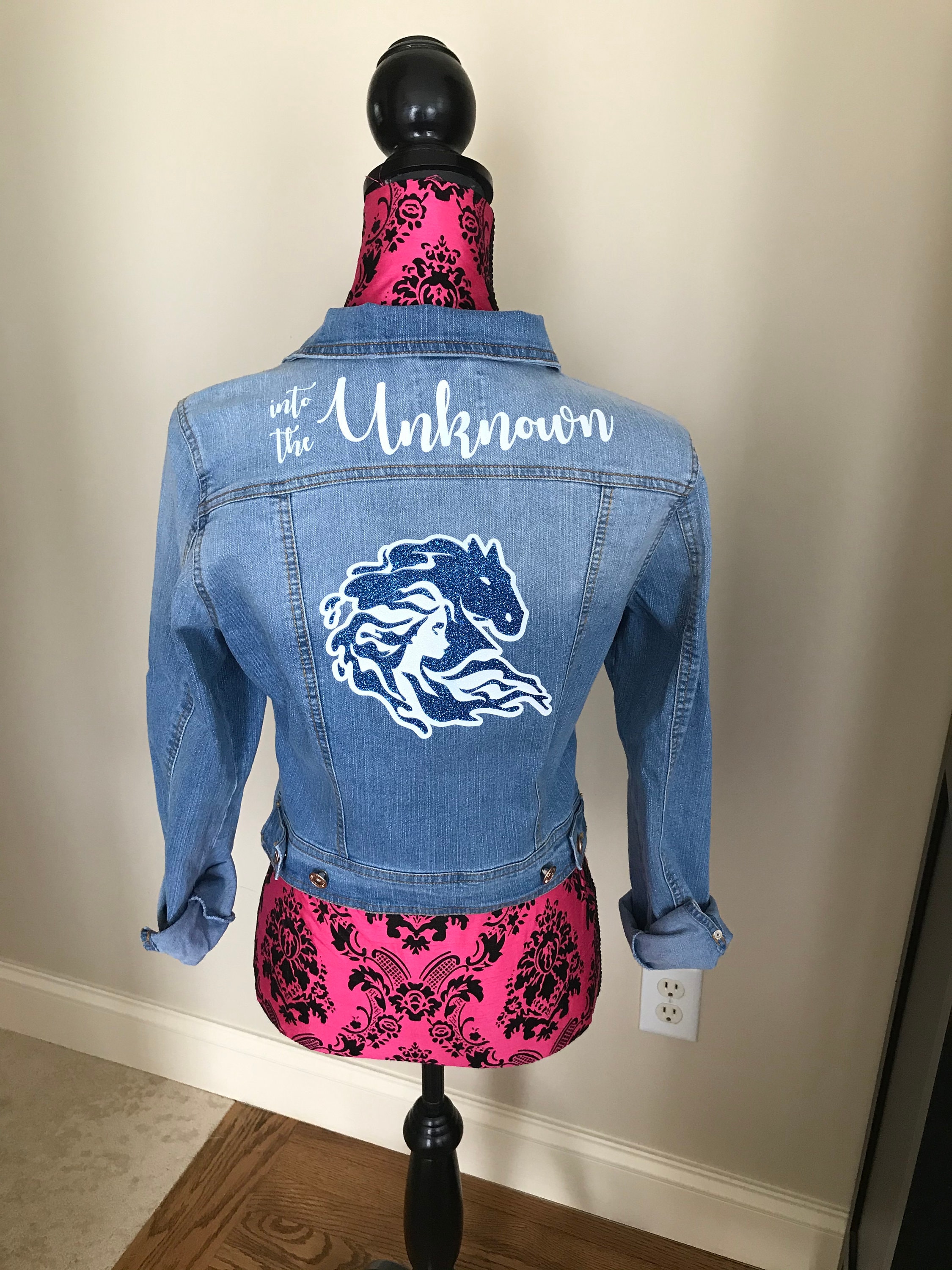 Frozen Denim Jacket for Women Elsa Jean 