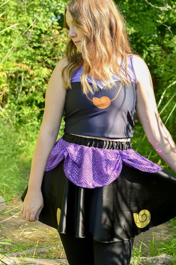 Purple running hotsell skirt