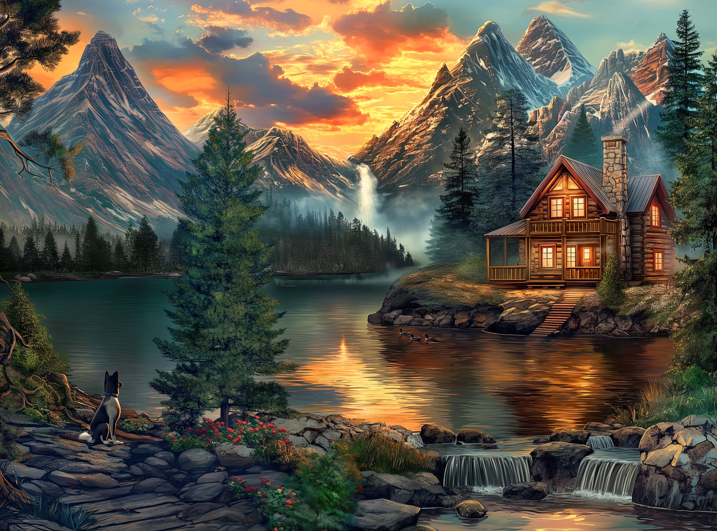 1000 Teile Puzzle – Moraine Lake Sonnenaufgang – Atemberaubende Bergsee-Szenerie Für Erwachsene & Familien