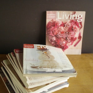 1990s Martha Stewart Living Magazines - Issues #66 - 87, 1999 2000 2001 - MSL Early Years
