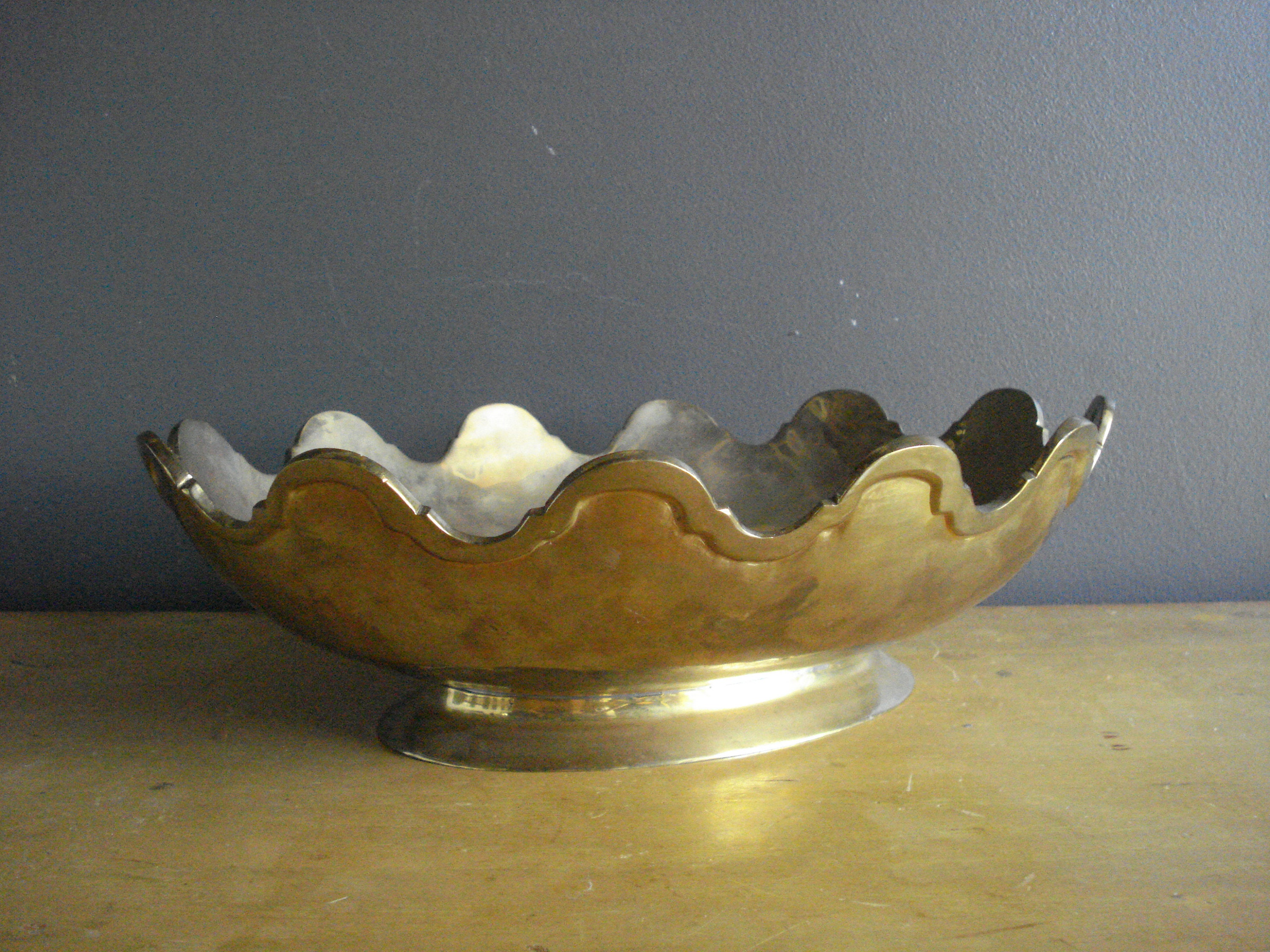 Oval Brass Bowl - Etsy Canada