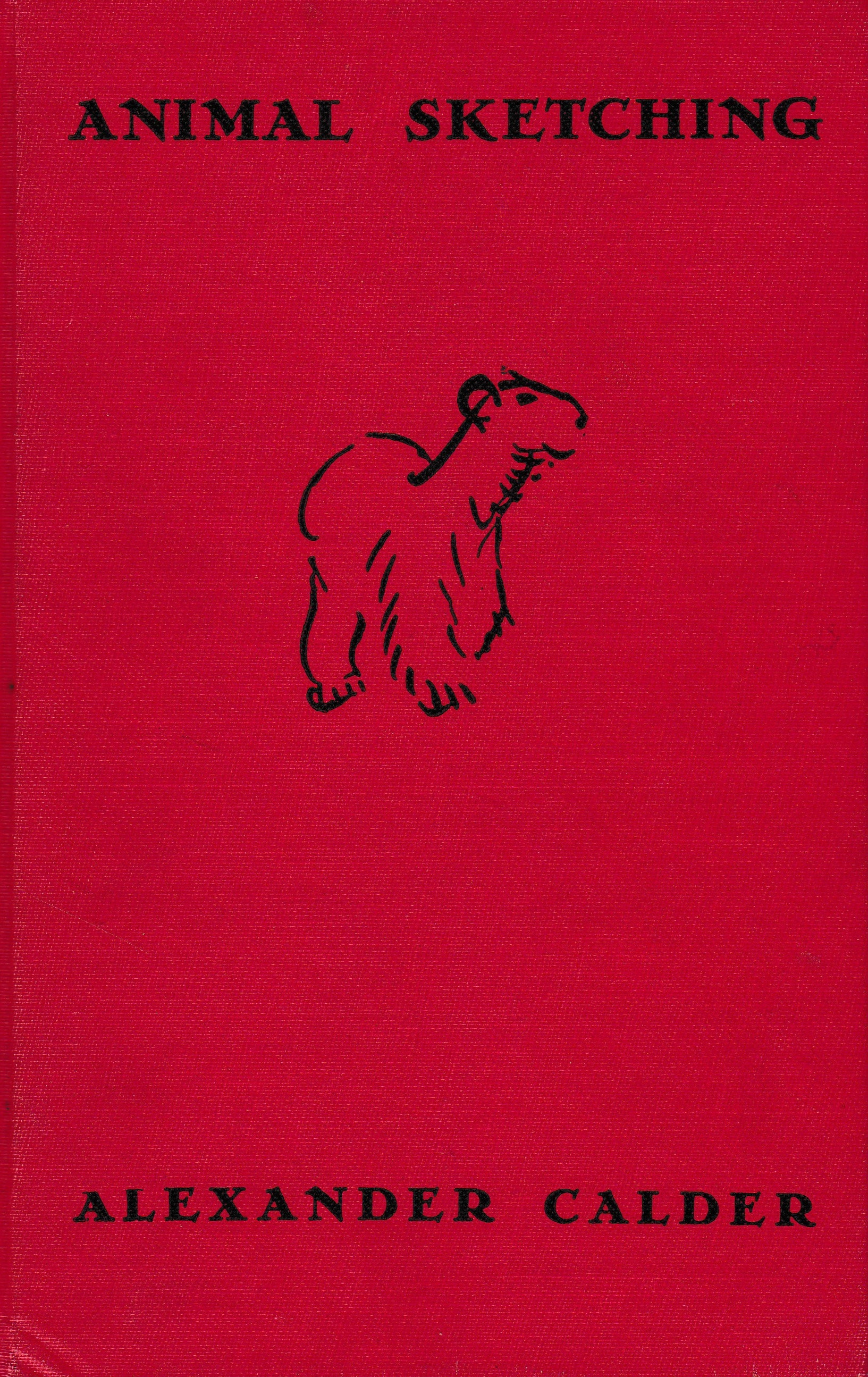 Animal Sketching Alexander Calder 1973 Dover  eBay