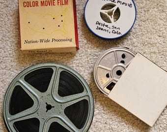 VINTAGE 8mm HOME MOVIES & Accessories
