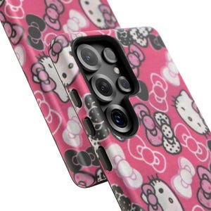 Hello Kitty Bow Pattern Phone Case | Tough Pink Cases image 7