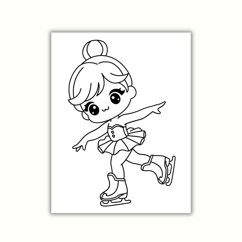 Kawaii Girls Coloring Pages 10 Cute Anime-inspired Girls in Fun Roles ...