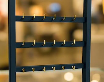 Jewelry Display Stand for Vendors, Retail, Art Shows - Keychain Display - Earring Display - Craft Show Display - Collection Display