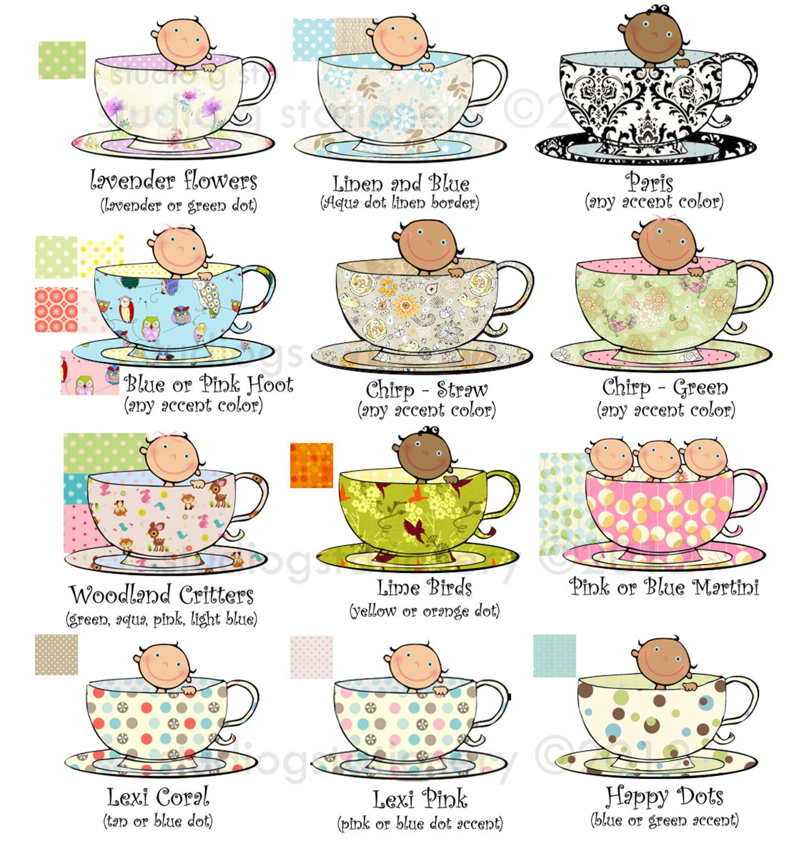 Tea for Two / Baby's Brewing / Baby Sprinkle Baby Shower Etsy
