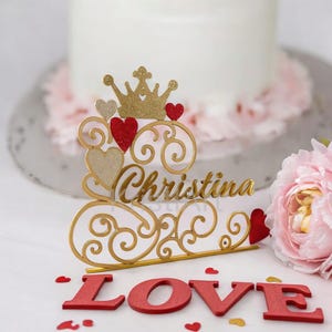 Images with name. Valentine's Day.