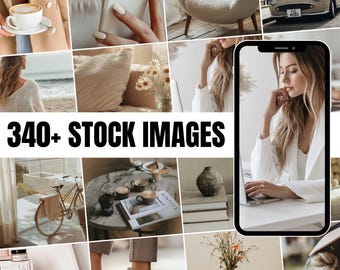 Beige Aesthetic Stock Photos | 340+ Neutral Business Images (Digital Download)