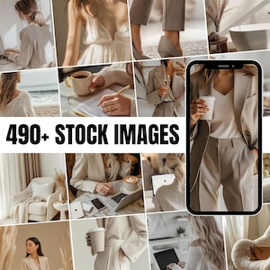490+ Neutral Aesthetic Girl Boss Stock Photos Beige Stock Images Aesthetic Photo Faceless Photo Marketing MRR PLR Instagram Reel Cover