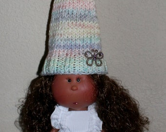 GNOME Nines D'Onil doll Mia and Mio hand knit hat