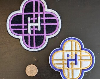 Huntrix Mini Lightstick Logo - Iron On/Velcro Embroidered Patch