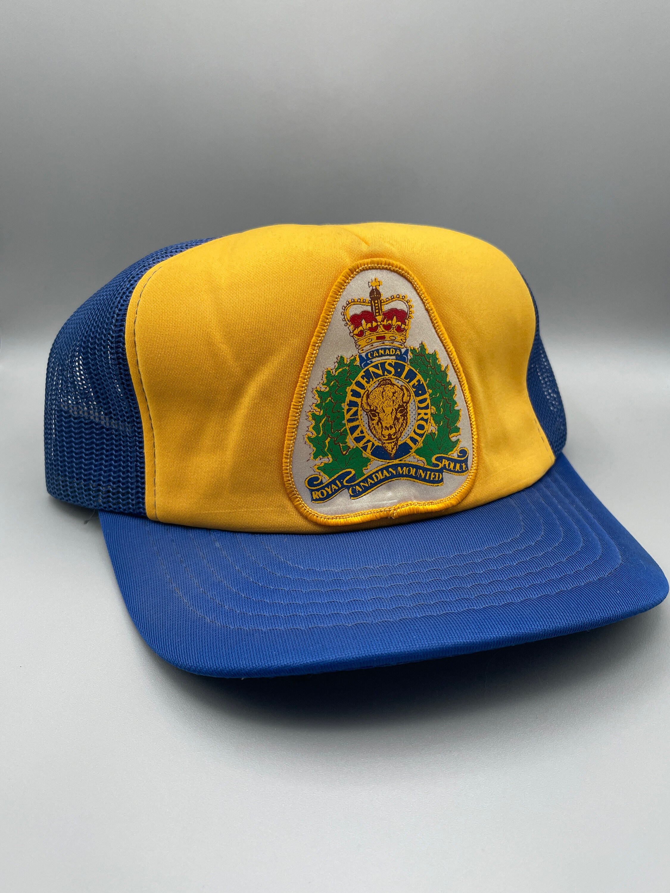 Vintage Royal Canadian Mounted Police RCMP Mesh Snapback Trucker