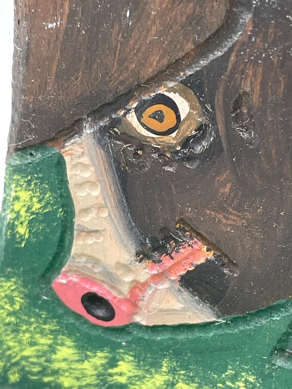 Folk Art PIG by Menno Shirk of Lancaster, Pennsylvania Signed