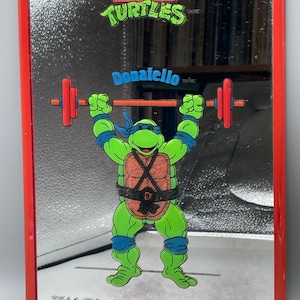 廃盤　新品　 Tully Turtle かめ　カメ　亀　タートル Vintage Teenage Mutant Ninja Turtle Mirror Donatello 1990s by