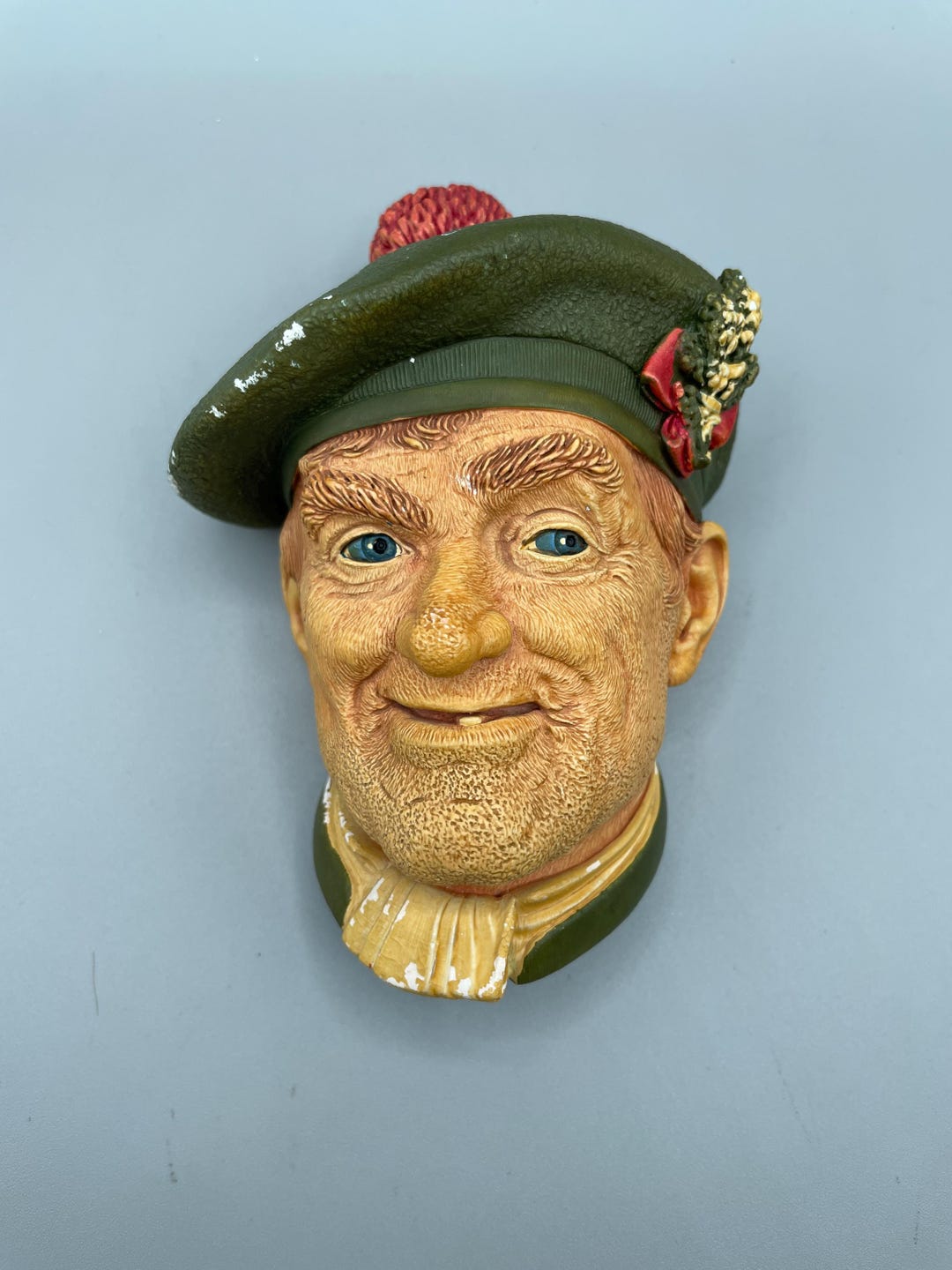 Bossons Chalkware Head JOCK Made in Congleton, England - Etsy