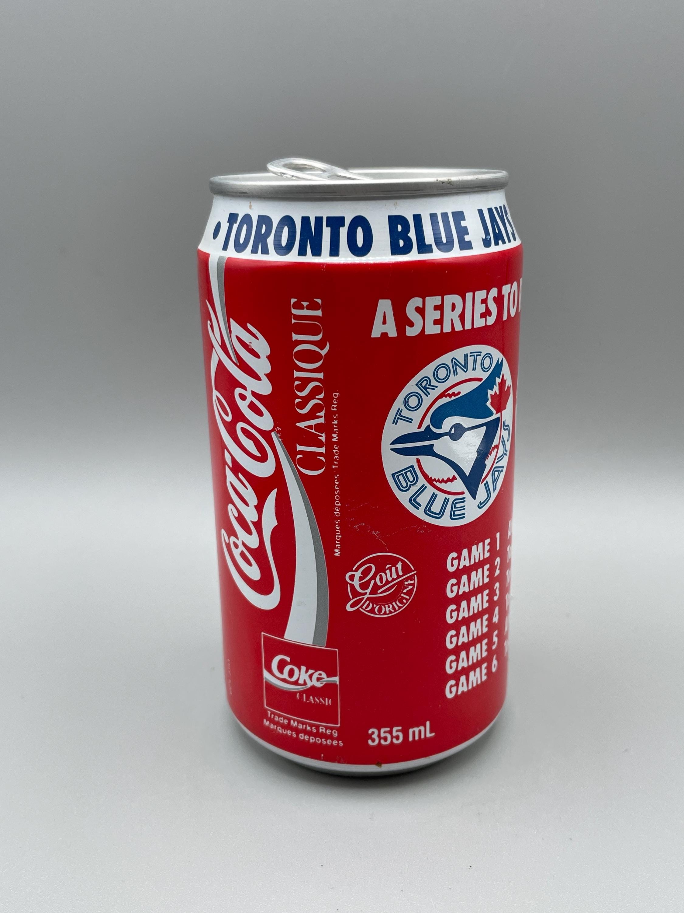 Vintage Coca-cola Can Toronto Blue Jays 1992 World Series