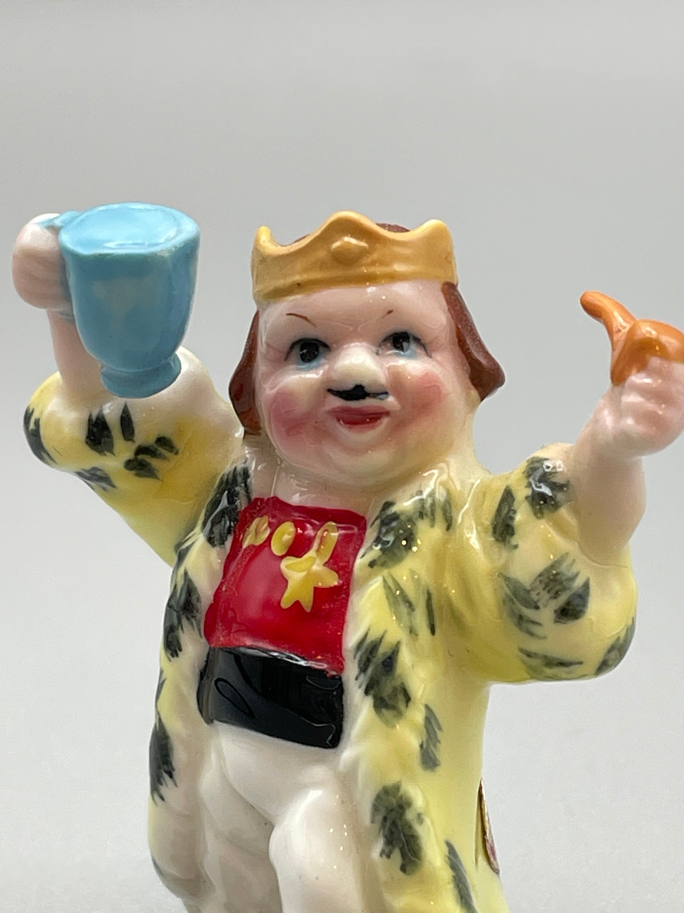 Vintage old king cole nursery rhyme figure bone china made in japan etsy