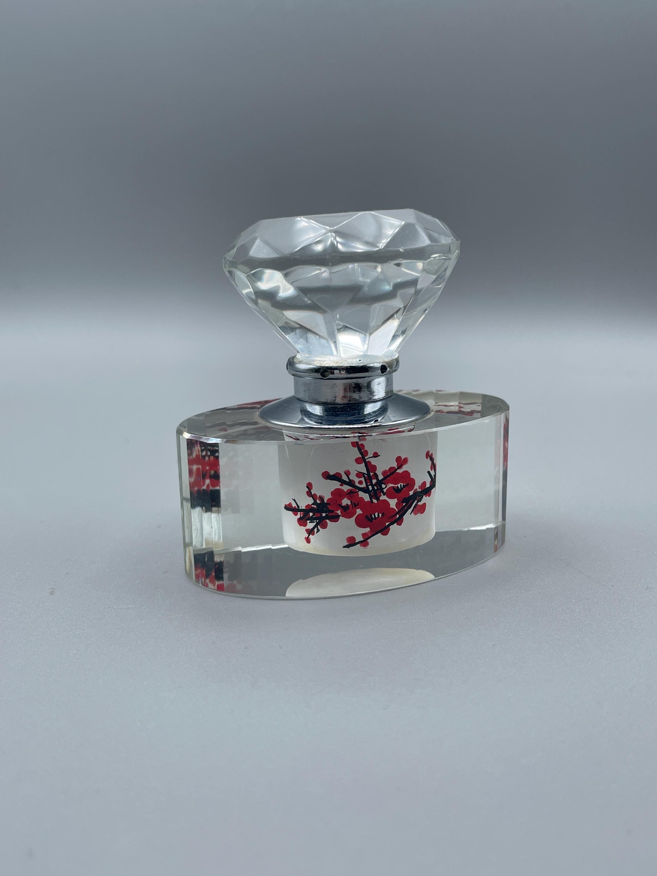 Japanese Reverse Painted Perfume Bottle - Etsy