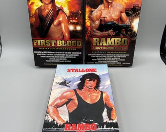 ヴィンテージ オリジナル 1980 年代 ランボー ファースト ブラッド