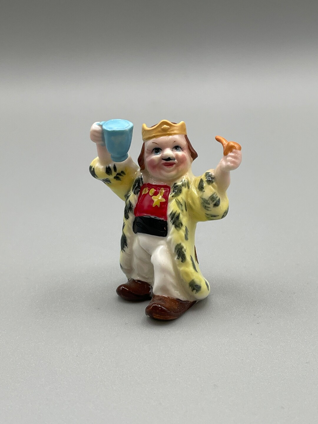 Vintage old king cole nursery rhyme figure bone china made in japan etsy