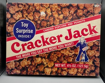 Zabytkowa układanka Cracker Jack firmy Springbok, ponad 500 elementów, karty Hallmark, 1977 r.