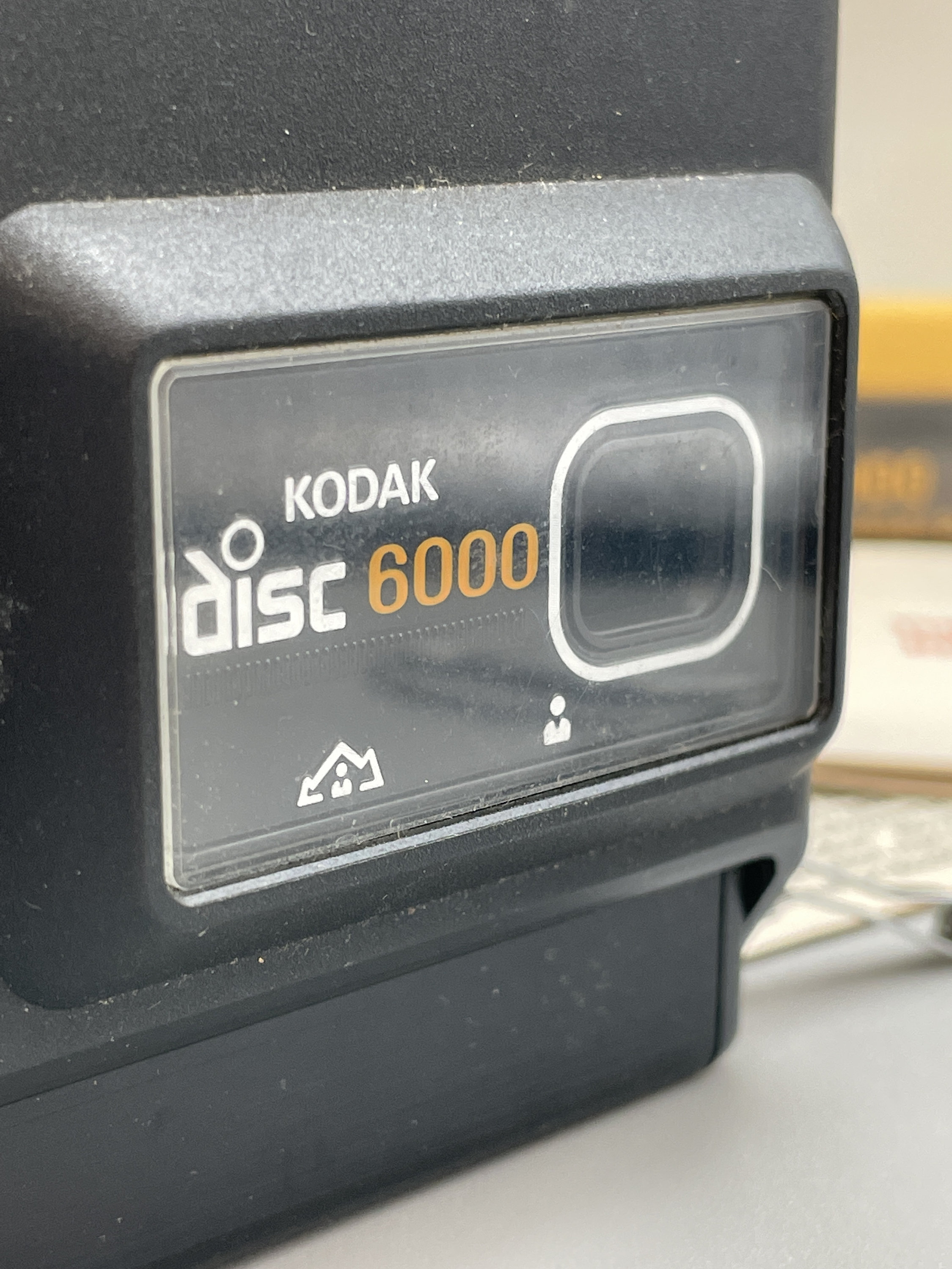 コダック ディスク 6000 カメラ、1980 年代の希少なビンテージ写真