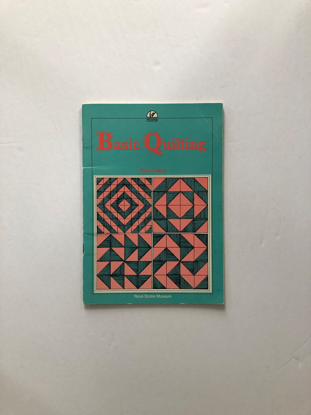 Vintage Patchwork Quilting Booklet by the Nova Scotia Museum Featuring