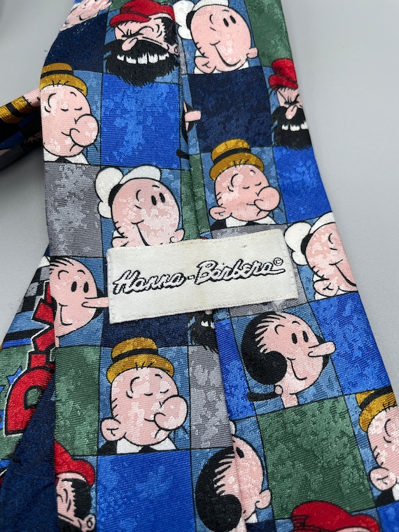 Vintage Popeye and Olive Oyl Hanna Barbera Neckti… - image 4