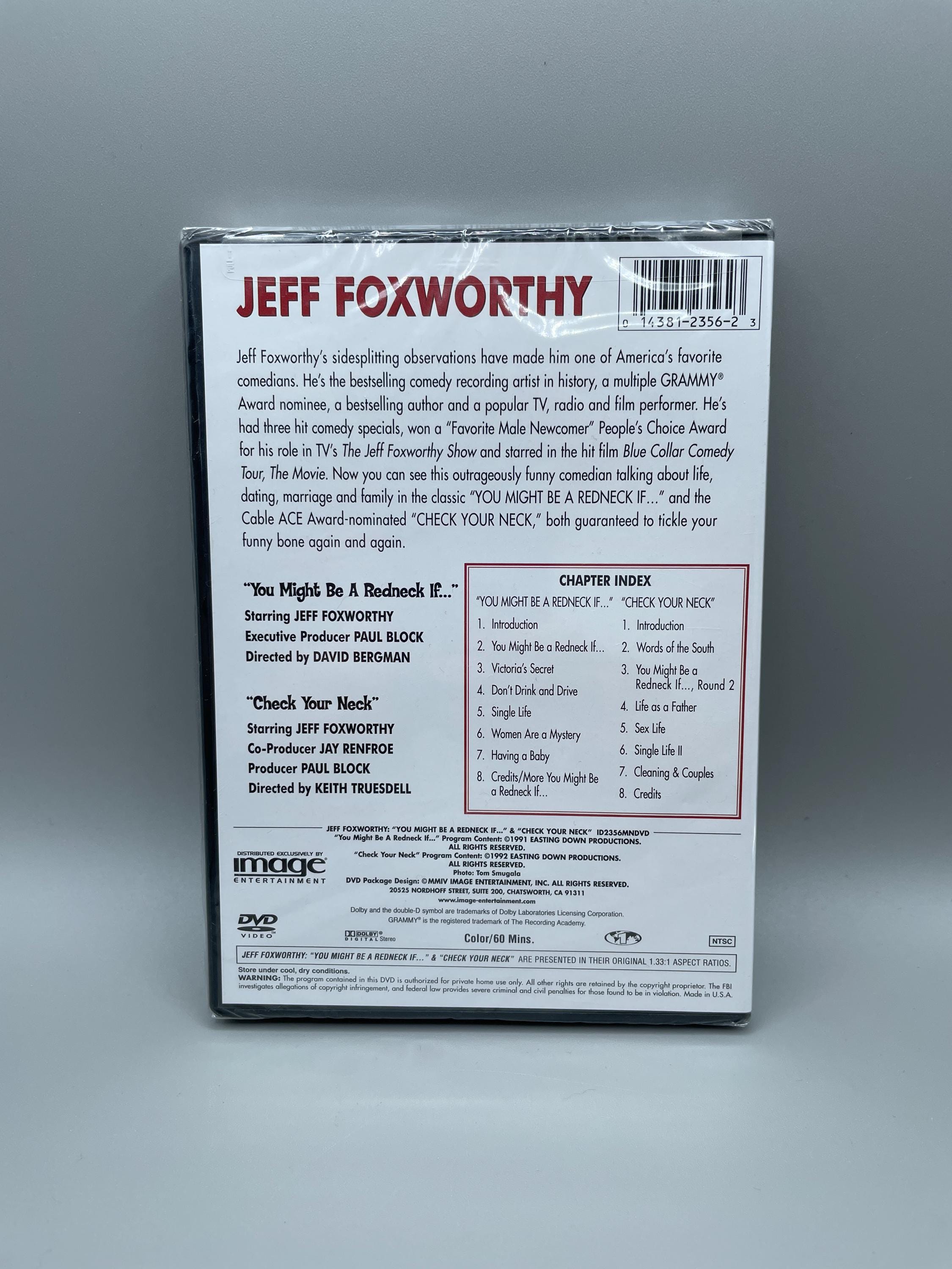 ジェフ・フォックスワーシー「あなたは田舎者かもしれない…そして首をチェックしてください」DVD 工場未開封新品 - Etsy 日本, image size:2250x3000