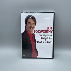 Jeff Foxworthy You Might Be a Redneck if … and Check Your Neck DVD factory sealed NEW