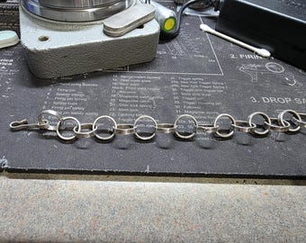 MERCURY DIME Coin Jewelry BRACELET 7.5 90% Silver With .925
