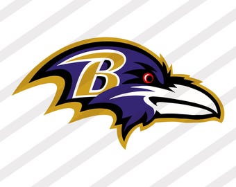Raven Head Football PNG | Purple Raven Mascot Design | Game Day Sports Sublimation PNG | Digital Download