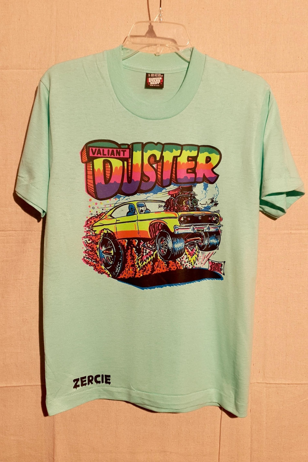 Vintage 1960s Rats Hole Big Daddy Ed Roth Duster Iron on Transfer on ...