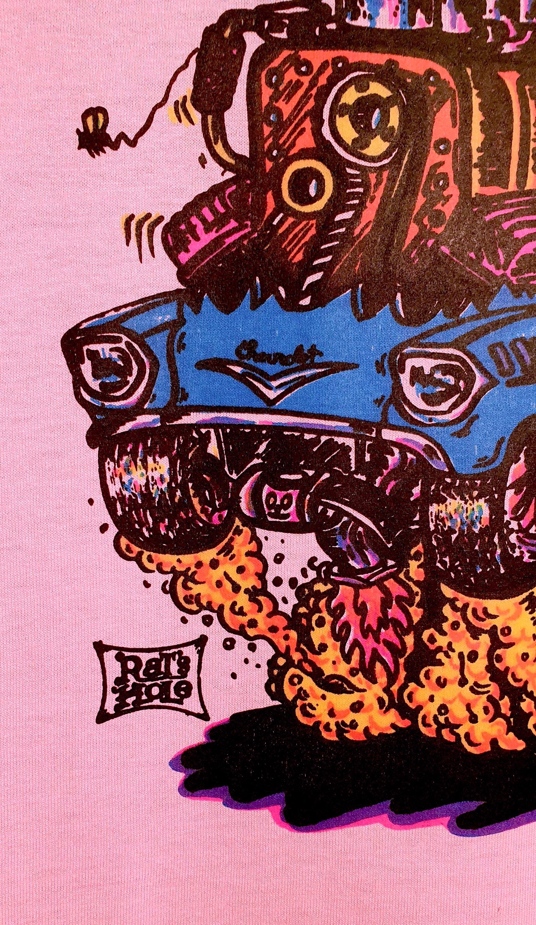 Vintage 57's Chevys Forever Rats Hole Big Daddy Ed Roth 1960s Iron on ...