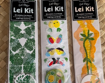 Candy Lei Kit Graduation Lei Birthday Lei Hibiscus Lei Plumeria Lei Monstera Lei Maile Lei Hawaiian Lei Aloha Mahalo Island Local Grindz Lei
