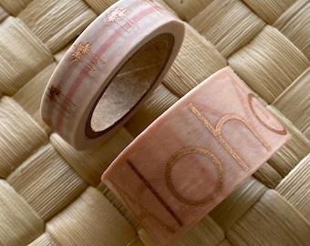 Hawaiian Aloha Mahalo Washi Tape Tropical Island Ohana Hawaii Polynesian Craft Papercrafting Scrapbooking Lilikoi